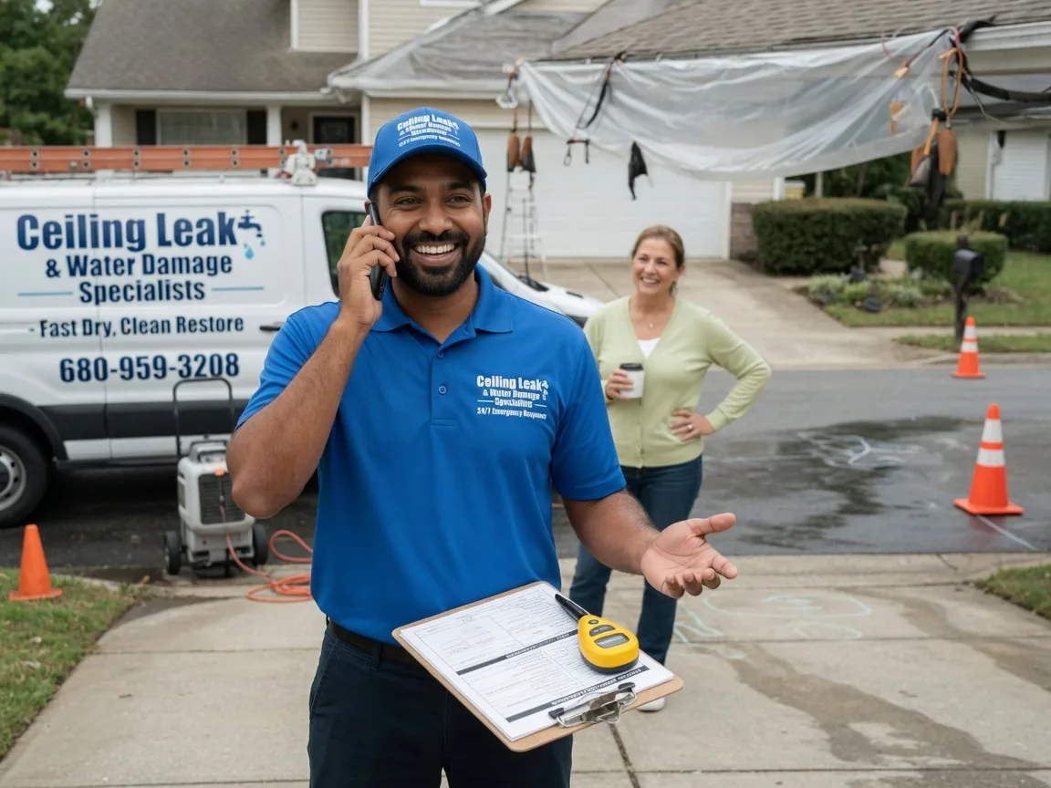 Ceiling Leak Cleanup Sioux Falls, SD FAQs